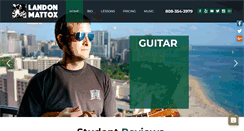 Desktop Screenshot of landonmattox.com